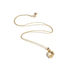 COLLAR CITRINO LOVE IS