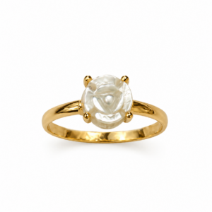 Anillo rosa nácar